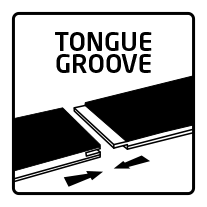 Tongue groove